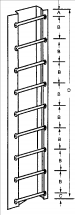 AL-BR Ladder - 24 3/4
